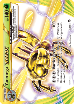 Yanmega BREAK Steam Siege card