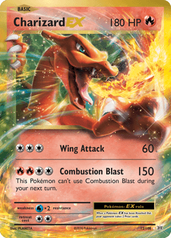 Charizard-EX Evolutions card