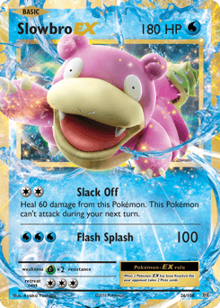 Slowbro-EX Evolutions card