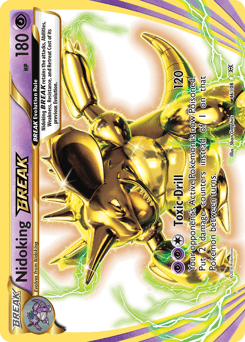 Nidoking BREAK Evolutions card