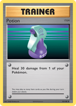Potion Evolutions card