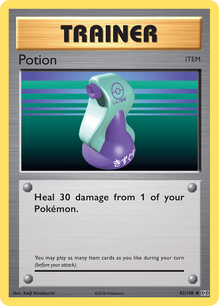 Potion Evolutions card