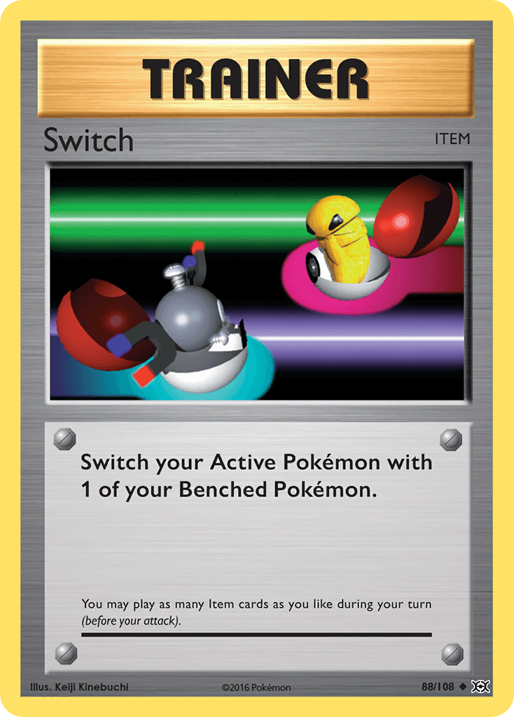 Switch Evolutions card