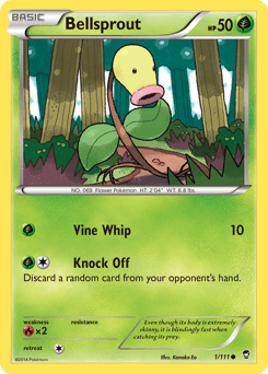 Bellsprout Furious Fists card