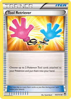 Tool Retriever Furious Fists card