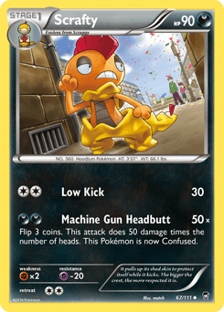 Scrafty Furious Fists card