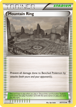 Mountain Ring Furious Fists card