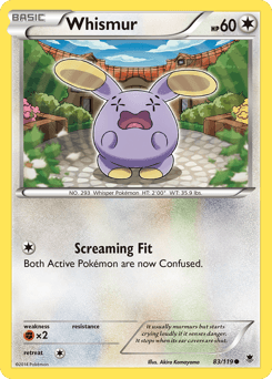 Whismur Phantom Forces card