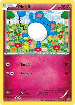 Marill Primal Clash card
