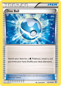 Dive Ball Primal Clash card