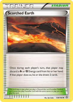 Scorched Earth Primal Clash card