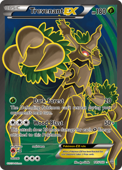 Trevenant-EX Primal Clash card