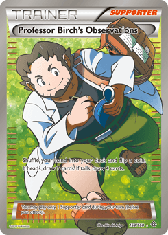 Professor Birch's Observations Primal Clash card