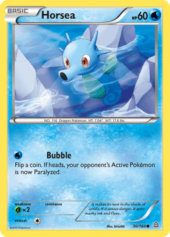 Horsea Primal Clash card