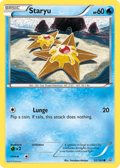 Staryu Primal Clash card