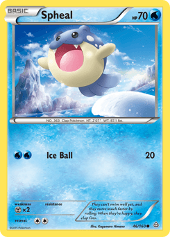 Spheal Primal Clash card