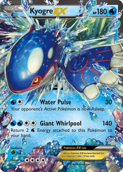 Kyogre-EX Primal Clash card
