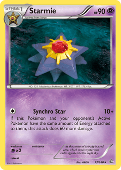 Starmie Primal Clash card