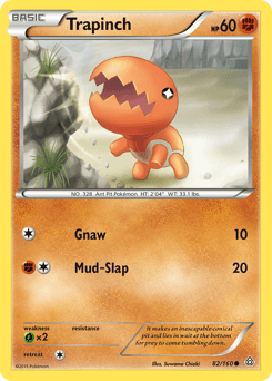 Trapinch Primal Clash card