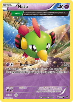 Natu Roaring Skies card