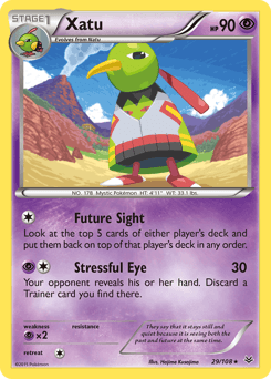 Xatu Roaring Skies card