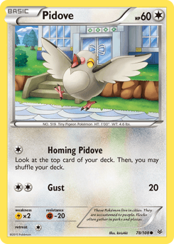 Pidove Roaring Skies card