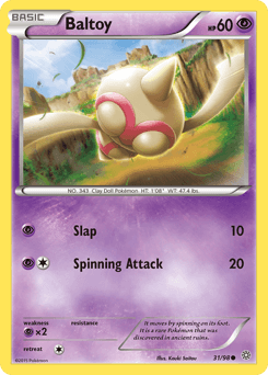 Baltoy Ancient Origins card