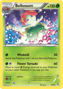 Bellossom Ancient Origins card