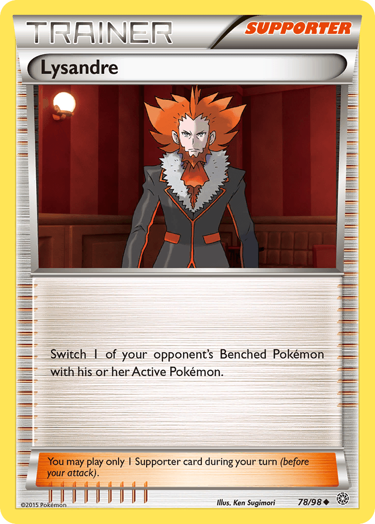 Lysandre Ancient Origins card