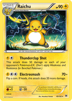 Raichu BREAKthrough card