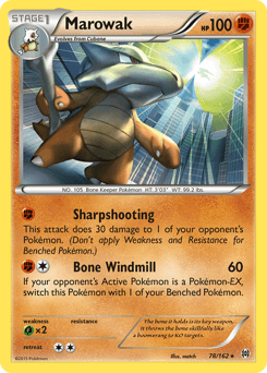 Marowak BREAKthrough card