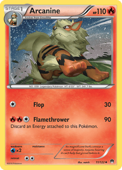Arcanine BREAKpoint card