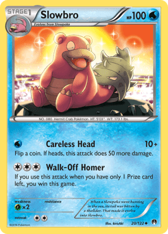 Slowbro BREAKpoint card