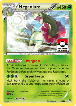 Meganium BREAKpoint card