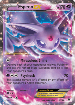 Espeon-EX BREAKpoint card