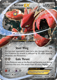 Scizor-EX BREAKpoint card