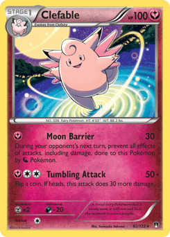 Clefable BREAKpoint card