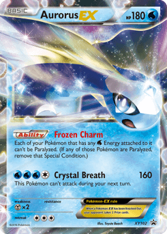 Aurorus-EX XY Black Star Promos card