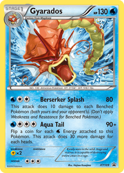 Gyarados XY Black Star Promos card