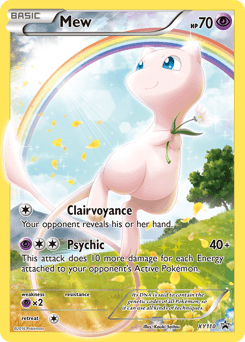 Mew XY Black Star Promos card