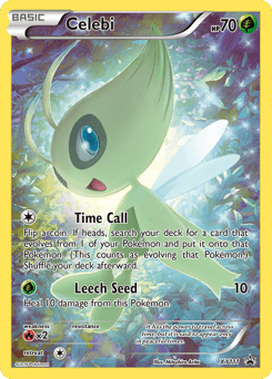 Celebi XY Black Star Promos card