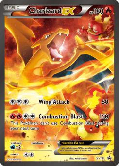 Charizard-EX XY Black Star Promos card