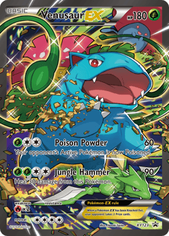 Venusaur-EX XY Black Star Promos card