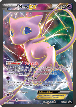 Mew-EX XY Black Star Promos card