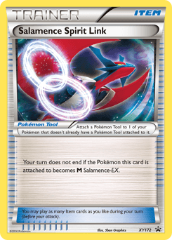 Salamence Spirit Link XY Black Star Promos card
