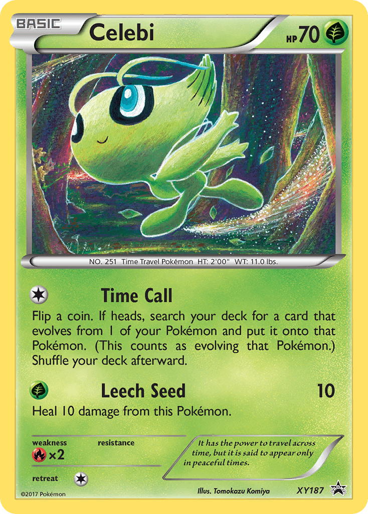 Celebi XY Black Star Promos card