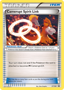 Camerupt Spirit Link XY Black Star Promos card