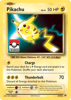 Pikachu XY Black Star Promos card