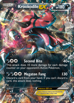 Krookodile-EX XY Black Star Promos card