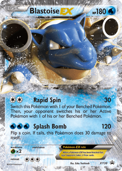 Blastoise-EX XY Black Star Promos card